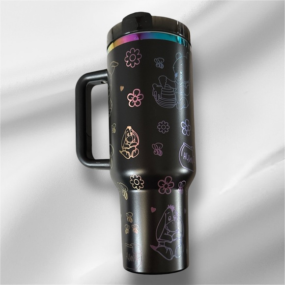 Stanley Black Chroma Winnie The Pooh. 40oz - Picture 2 of 3